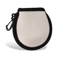 thumbnail image 2 of Greeniant Mini bolsa de limpieza portátil para pelotas de Golf, bolsa para bolas con gancho, equipo de bolsillo antiarañazos a prueba de polvo Golf Blanco, 2 of 6