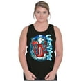 thumbnail image 4 of Airbrushed King Icee Bear Chillin Tank Top T Shirts Men Women Brisco Brands S, 4 of 6