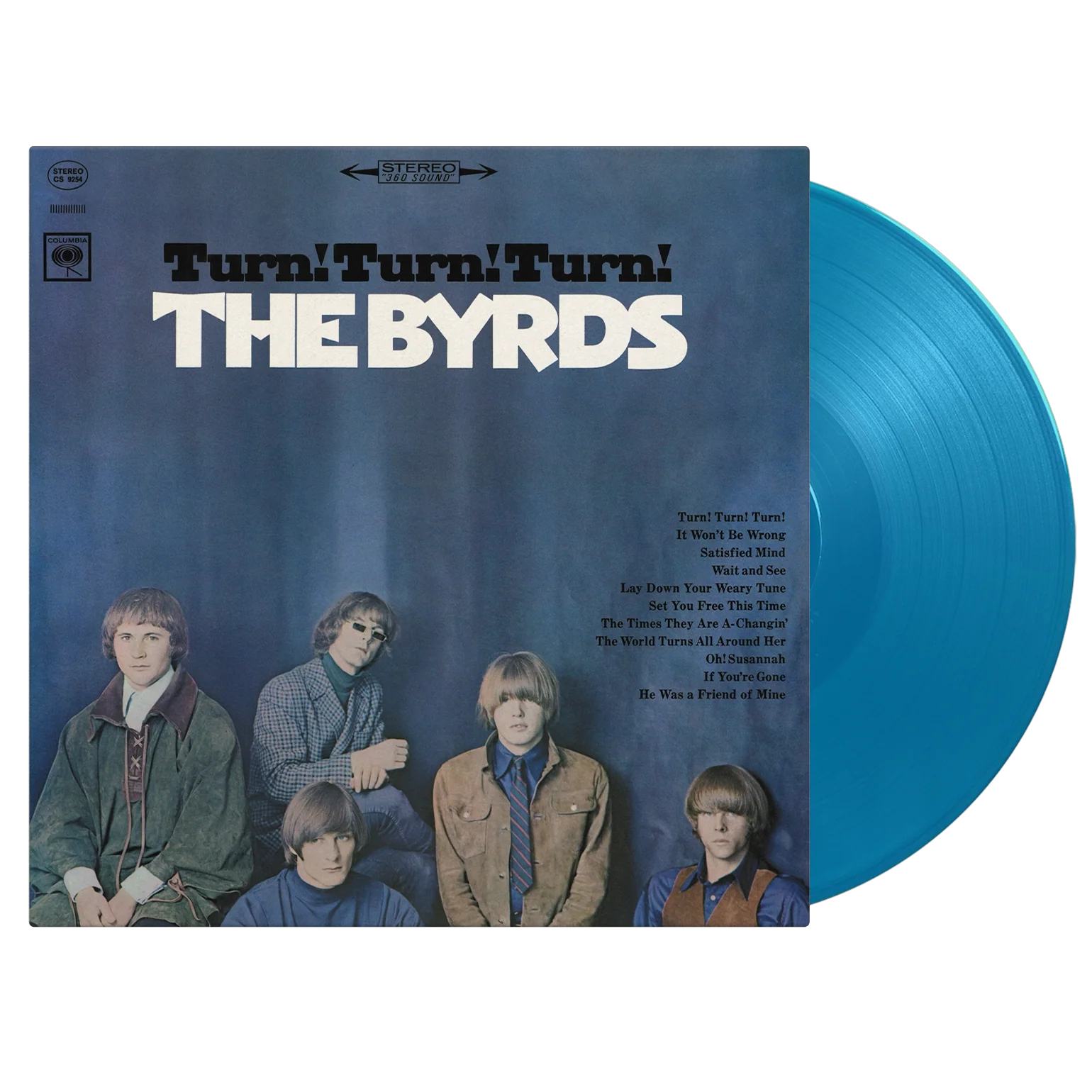 The Byrds - Turn Turn Turn - Limited 180-Gram Blue Colored Vinyl - Music & Performance