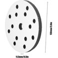 thumbnail image 2 of Soft Sanding Pad, 150mm Soft Sanding Interface Pads Soft Sponge, 2 of 4