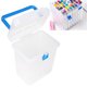 thumbnail image 5 of Caja de rotulador portátil de plástico transparente a prueba de agua (24 ranuras), 5 of 8