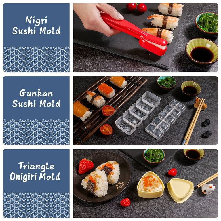 Japan Sushi Rice Mold 5 pcs Homemade Nigiri Gunkan Sushi Rice Mold