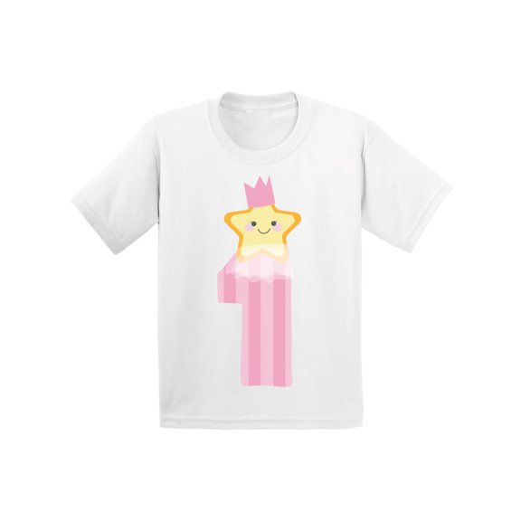 Awkward Styles 1st Birthday Girl T-Shirt Little Star Baby Shirt