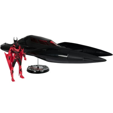 Batman & Batmobile (Batman Beyond) Gold Label Vehicle w/Lights and Sound - McFarlane Toys