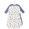 thumbnail image 2 of Hudson Baby Infant Girl Thermal Long Sleeve Sleeping Bag 2pk, Dusty Rose Floral, 0-6 Months, 2 of 4