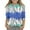 Multicolor a4, variant on Spazoro Kids Girls Shirts Tee, Fashion Print Crew Neck 3/4 Sleeve 2025 Casual Loose Tops for Child Girls Multicolor Size 4 T