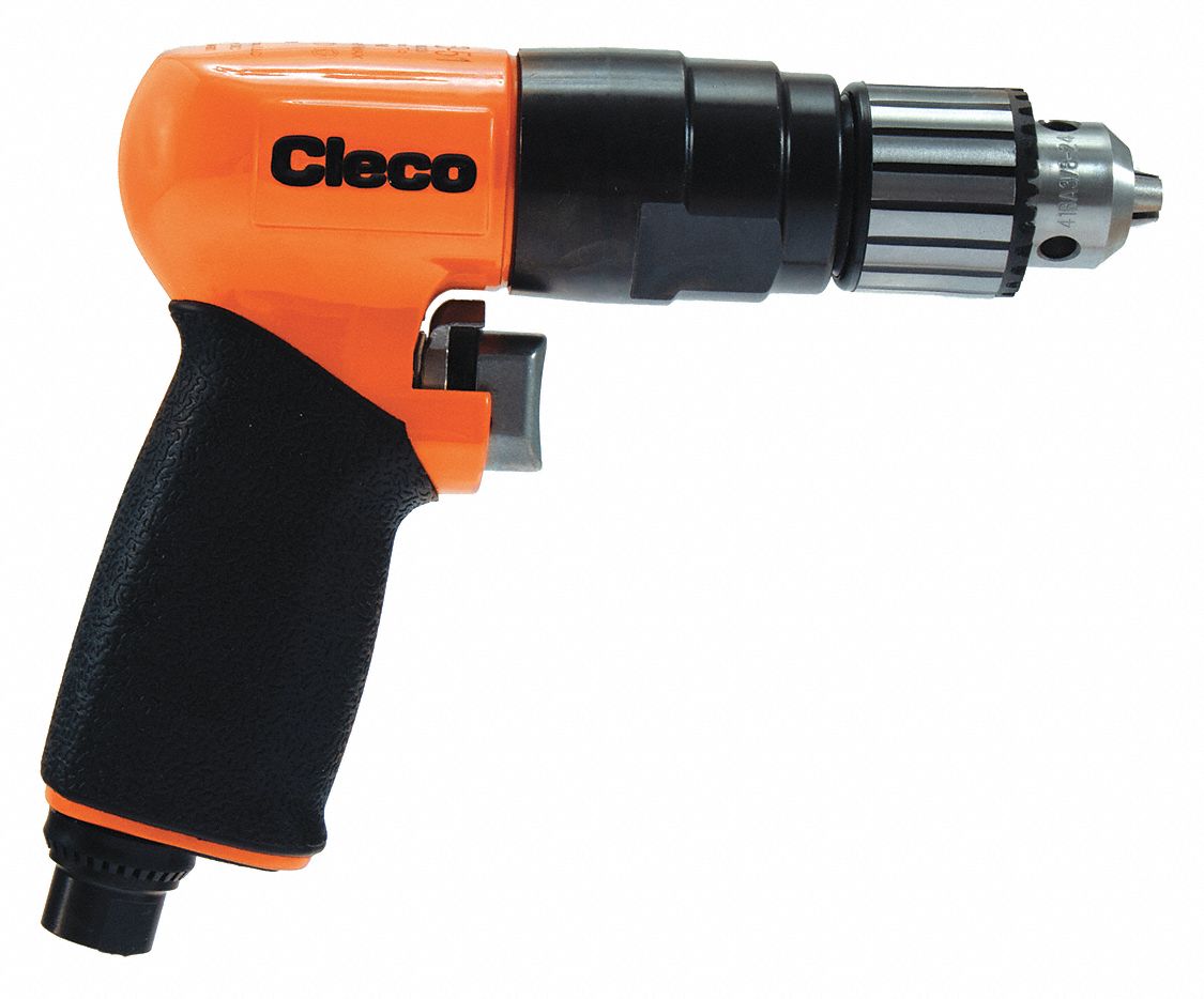 Power Drill,Air-Powered,Pistol Grip 