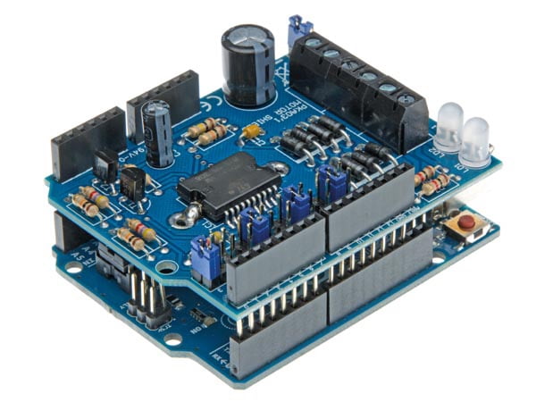 MOTOR & POWER SHIELD FOR ARDUINO