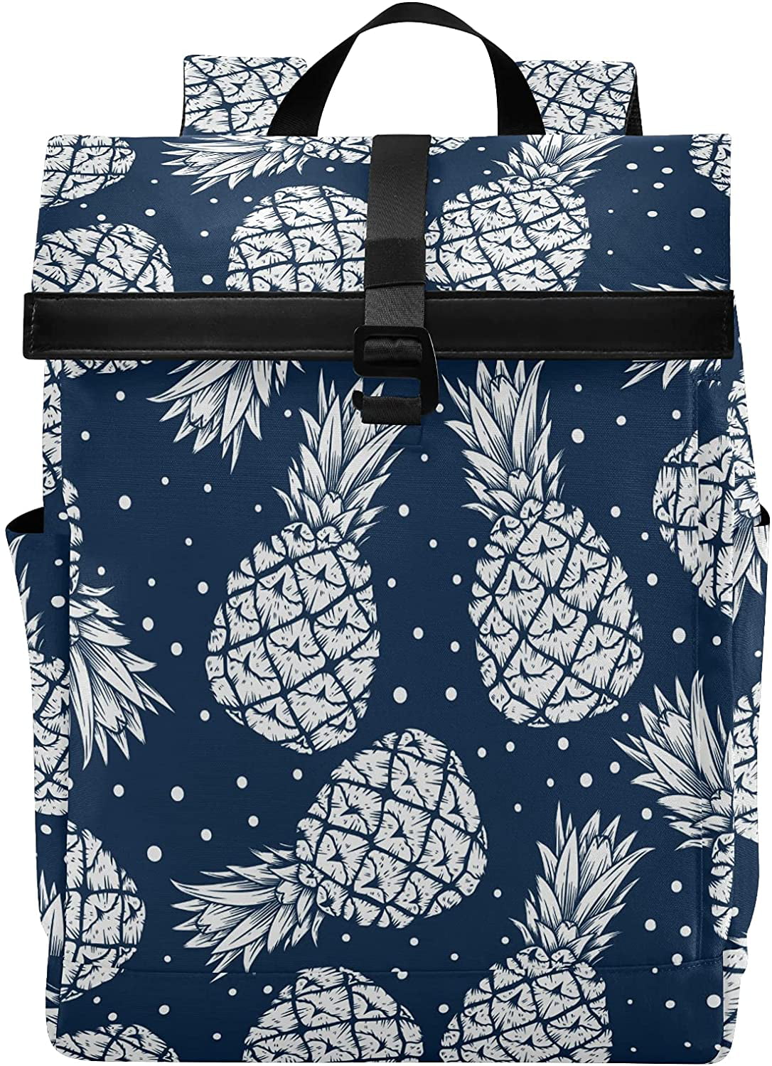 Pineapple Casual Backpack Waterproof Laptop Backpack for Men Women Daypack