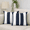 Cabana Navy-12x20 Inch (With Inserts), variant on Decorative Throw Pillows Pebble Blue 18x18 Inch (With Inserts) 2 Count