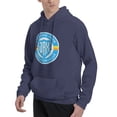 thumbnail image 4 of Sporting Club Jacksonville Men Fleece Hoodie Casual Pullover Sweatshirt With Kangaroo Pocket, 4 of 6