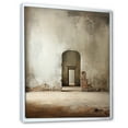 thumbnail image 2 of Designart "Embracing Empty Space: Beige Minimalism I" Minimalism Floater Framed Wall Decor, 2 of 5