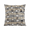 Silver, variant on Violet Linen Chenille Lija Geometric Pattern Decorative Accent Throw Pillow Cover