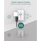 thumbnail image 5 of Extensor de enchufe con protector contra sobretensiones Addtam de 5 salidas con 4 puertos USB, 5 of 7