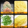 thumbnail image 3 of Noodle Cutter, Stainless Steel Pasta Roller Tool for Homemade Noodles,Noodle Maker for Kitchen Cooking Tools, 3 of 9