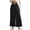 Black, variant on QQAMB Pants for Women Flowy Wide Leg High Waisted Elastic Waisted Trousers Long Dressy Bottoms Orange 2XL