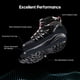 thumbnail image 4 of Botas de senderismo NORTIV 8 SNHB211W impermeables para mujer, negro/rosa, 4 of 9