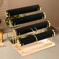 thumbnail image 5 of fenteer 4 Tiers Bracelet Holder Bangle Display Stand for Bedroom Countertop Business black, 5 of 5
