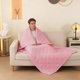 thumbnail image 5 of CaiYueKe Summer Cooling Quilt Air Conditioning Blanket, Machine Washable Cotton Thin Quilt, Lightweight Breathable Blanket for Bed Sofa, All Season Use, Home Bedding Comfortable Throw, 5 of 7