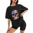 thumbnail image 2 of Women T Shirts and Men T shirt Oversized Shirts Cool Graphic Tees for Men Vintage Streetwear Sweat Casual Shirt 4XL, 2 of 5