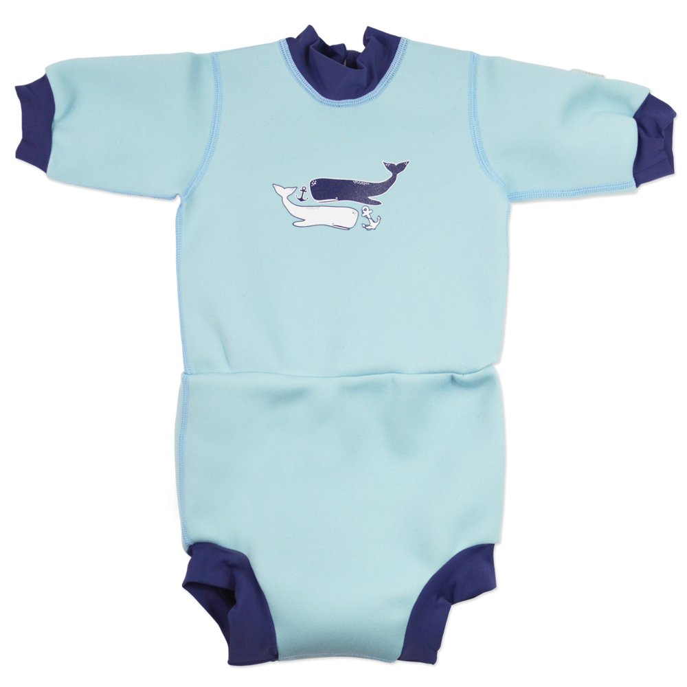 Happy Nappy Diaper Wetsuit Vintage Moby Large 614 Months