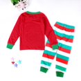 thumbnail image 3 of Pantalones largos de Navidad para Niños Unisex Sunnimix con diseño de Santa Claus multicolor, 3 of 8