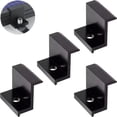 thumbnail image 5 of 4PCS PV Module Bracket End Clamps Aluminum Alloy Solar Panel Fixing Mount Accessory Photovoltaic Module Mount Solar Power Parts, 5 of 5