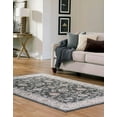 thumbnail image 2 of Rugs.com Charlotte Collection Rug – 6' x 9' Gray Low-Pile Rug Perfect For Living Rooms, Large Dining Rooms, Open Floorplans, 2 of 7