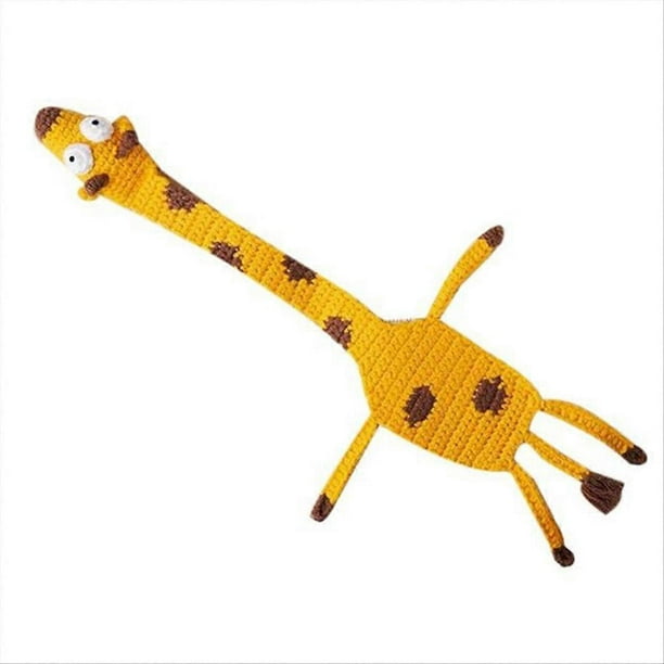 3D Animal Cartoon Bookmark Crochet Handmade Bookmark Children Student Cute Book Clip Pendant