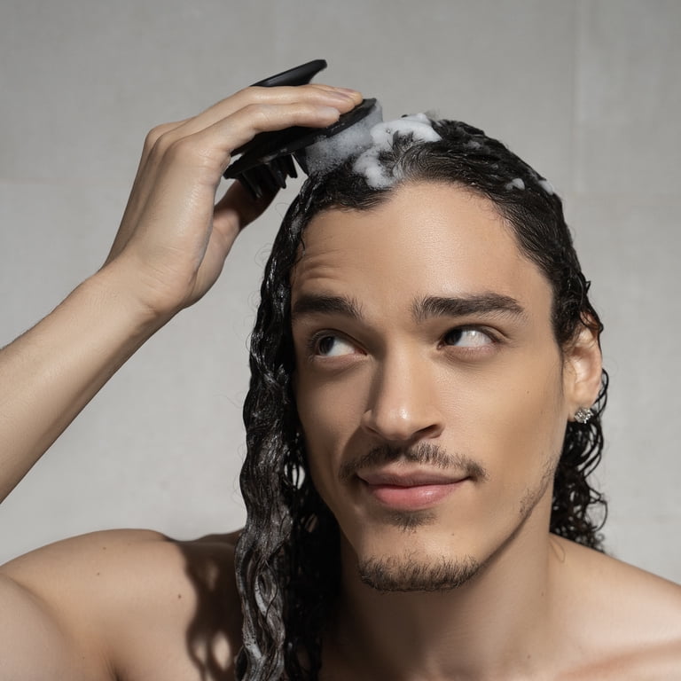 Manscaped The Scalp Scrubber, Men's Head Massager photo 5