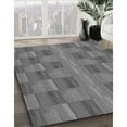 thumbnail image 3 of Ahgly Company Machine Washable Indoor Square Transitional Grey Gray Area Rugs, 4' Square, 3 of 7