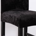 thumbnail image 5 of Skksst Velvet Height Stool Slipcover Bar Counter Spandex Chair Seat Protector, Set of 8, 5 of 5