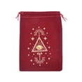 thumbnail image 1 of Bolsa moderna para guardar cartas del tarot Bolsa de franela con cordón para organizar accesorios de adivinación y objetos pequeños Almacenamiento universal para textiles del hogar, 1 of 4
