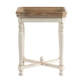 thumbnail image 4 of Tcbosik 20 inch Side Table, Modern End Table, Square Night Stand for Small Space, Living Room, Bedroom, White, 4 of 7