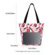 thumbnail image 3 of Fotbe Makeup Bolsa de Playa con Estampado, Bolsa de Hombro, Bolsa de Mano Espaciosa, Bolsa de Viaje Ligera, Bolsa de Compras Versátil, 3 of 6
