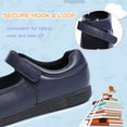 thumbnail image 4 of HOMEHOT Girl's School Uniform Shoes Strap Dress Mary Jane Flats Dark Blue Size 5 Famale Kids, 4 of 6