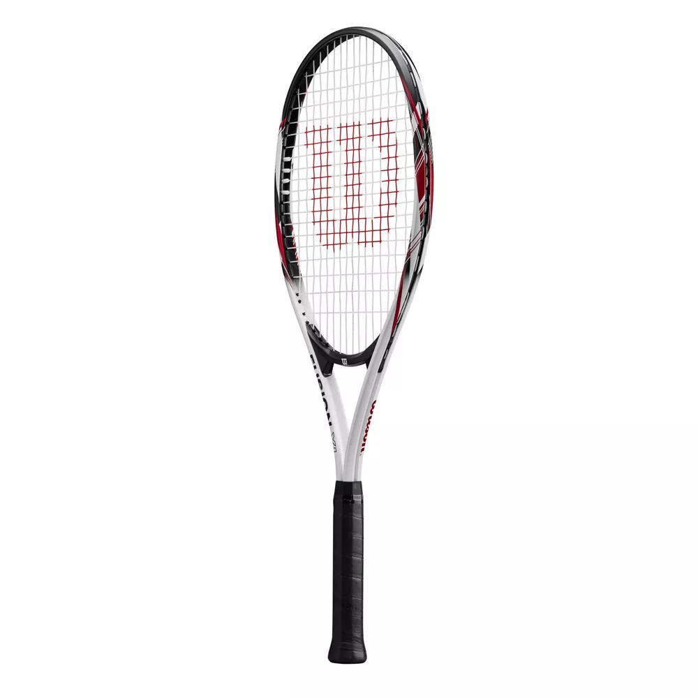 WILSON FUSION 29" TENNIS RACQUET: MEDIUM FLEX - BLACK/WHITE/RED