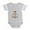Heather Gray, variant on CafePress - Hello Coffee! - Cute Infant Baby Football Bodysuit