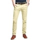 thumbnail image 1 of Pantalones Casual Ajustados y Cónicos de Frente Plano para Hombre Beige, 1 of 6