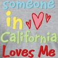 thumbnail image 3 of CafePress - Someone In California Loves Me Fitted T Shirt - Fitted T-Shirt, Vintage Fit Soft Cotton Tee, 3 of 4