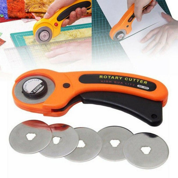 45MM Sewing Tool Rotary Cutter Cutting Patchwork Accessory Round