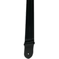 thumbnail image 2 of Perri\'s Leathers 2" Seatbelt Guitar Strap with Leather Ends, Black, 2 of 2