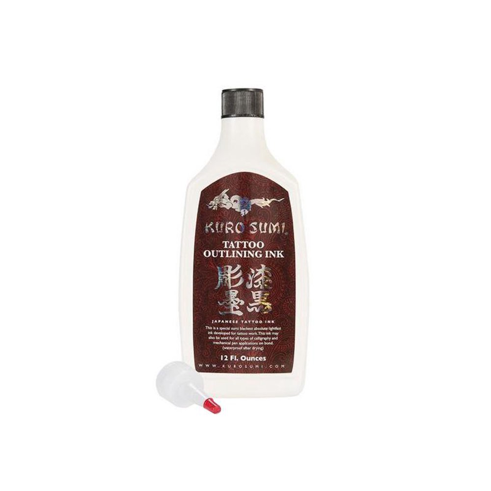 Kuro Sumi Black Outlining Tattoo Ink