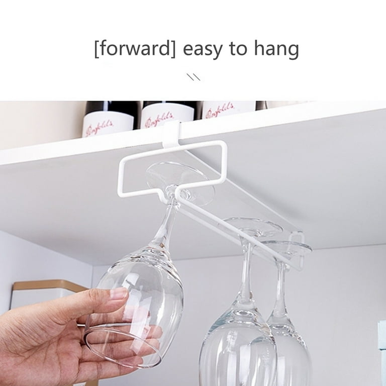 Wine Glass Holder Upside Down Drain Punch Free Simple Rack