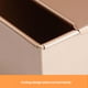 thumbnail image 4 of Herramientas Para Hornear, Diseño De Rizado De Boca Lateral, Cubo De Agua, Tapa Deslizante Antiadherente, Caja Para Tostadas, Molde Para Hornear Pan, Caja Para Tostadas Cuadrada Antiadherente Dorada Serendint HA018080-00, 4 of 6