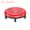 Red, variant on Low Roller Seat Wheel Stool Chair PU Leather Rolling Stool Seats for Home Office Fitness (Black)