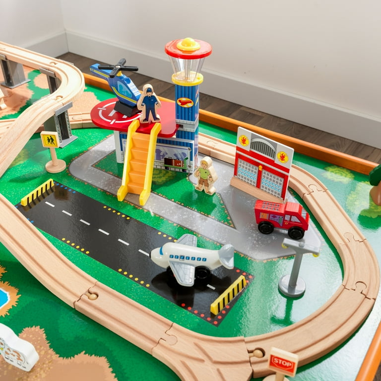 Kidkraft around town train table hotsell