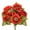 Red, variant on 9-Headed Artificial Sunflower Bouquet, Vibrant Faux Flowers for Autumn Home Decor and Table Arrangements