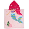 thumbnail image 1 of Toalla De Baño Con Capucha Para Niños Con Botón Toalla De Bebé Con Capucha Toalla De Poncho De Natación Suave Manta De Baño De Bebé Ultra Absorbente Con Patrones De Dibujos Animados Muyoka Hogar, 1 of 7