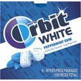 thumbnail image 6 of Orbit White Peppermint Sugarfree Gum, 15 Piece, 9 ct, 6 of 10